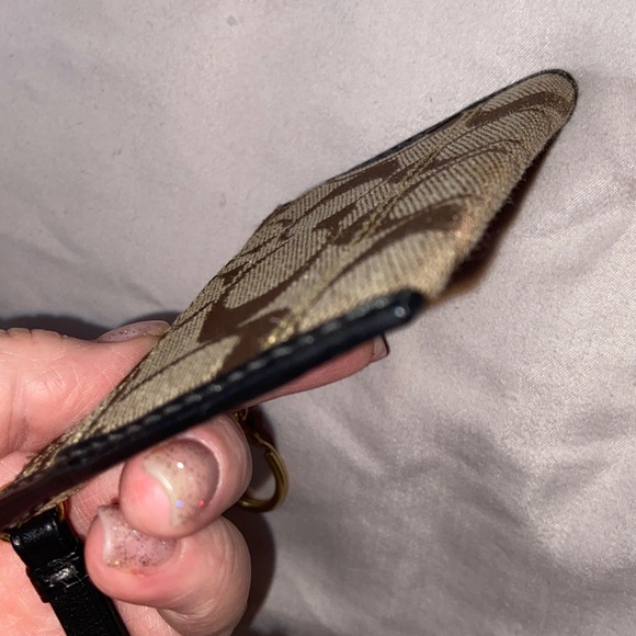 Coach Y2K Leatherware Tattersall Skinny ID EUC - Picture 5 of 6